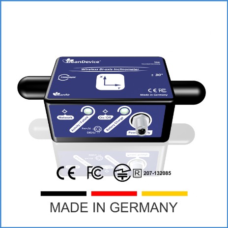 « BeanDevice 2.4GHz INC wireless IOT inclinometer sensor low cost version »