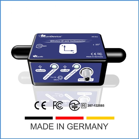 « BeanDevice 2.4GHz HI-INC wireless IOT inclinometer sensor »