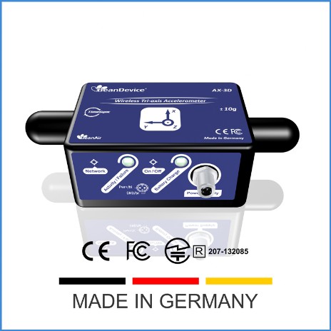 « BeanDevice 2.4GHz  AX-3D wireless IOT Vibration sensor »