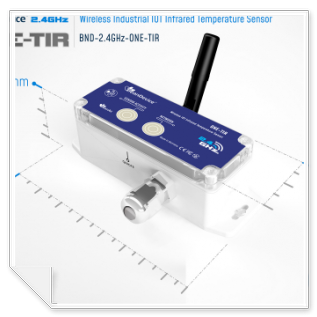 Non-Contact Infrared Temperature Sensor With Wireless Transmitter