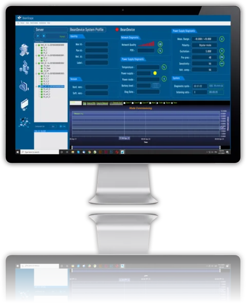 « screen beanscape wireless supervision software 2.4ghz »