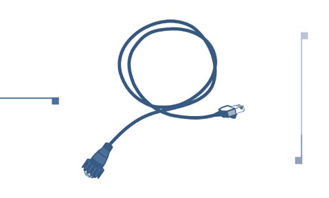 « RJ45 male waterproof connector »