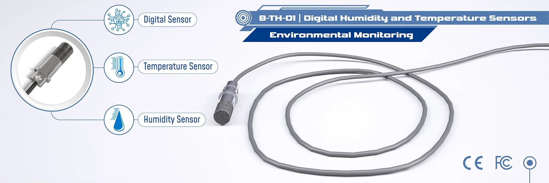 « B-TH-01 Digital humidity and temperature sensors »