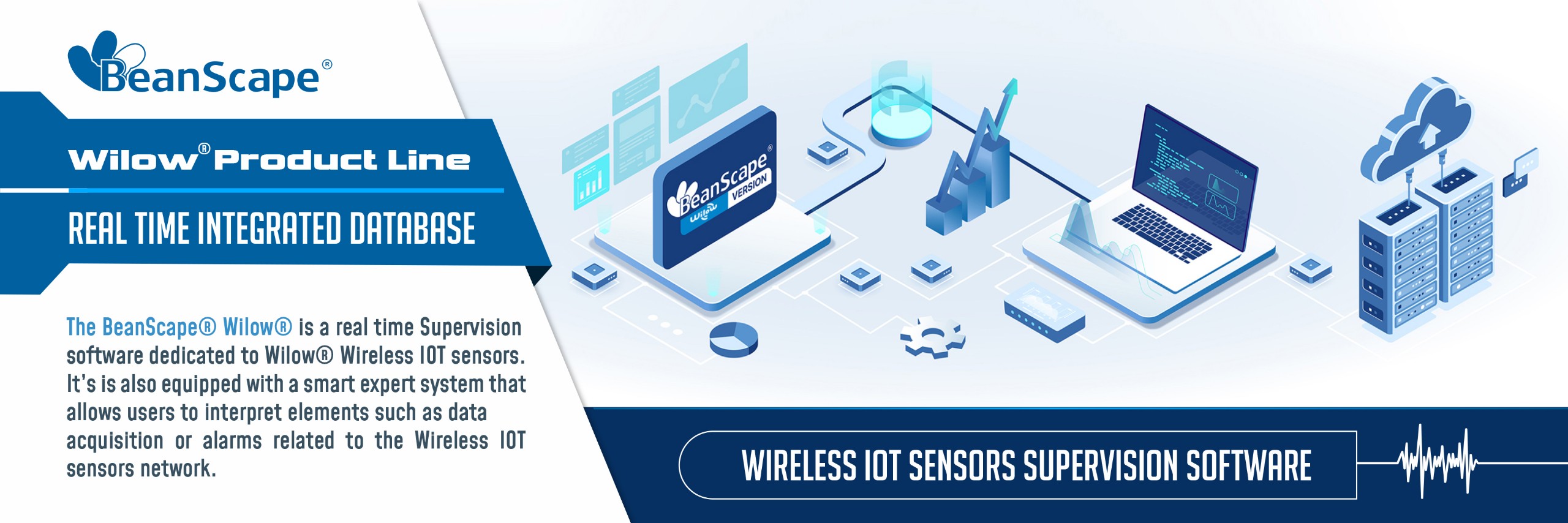 « wireless iot sensor supervision software »